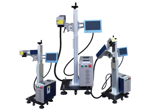 即時(shí)工業(yè) CO2 裝配線激光打標(biāo)機(jī)