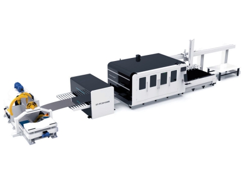 自動(dòng)卷料送料激光落料線及切割系統(tǒng)