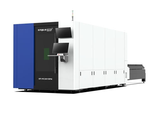 5x10光纖激光金屬切割機(jī)，帶全封閉式保護(hù)殼