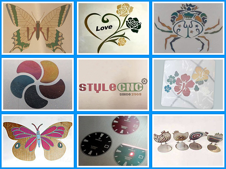 光纖激光打標(biāo)機(jī)在不銹鋼上標(biāo)記顏色