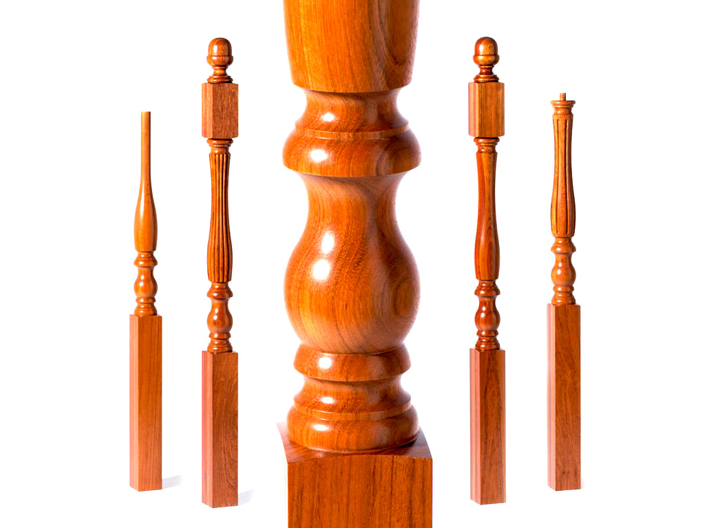 數(shù)控車床加工木質(zhì)立柱