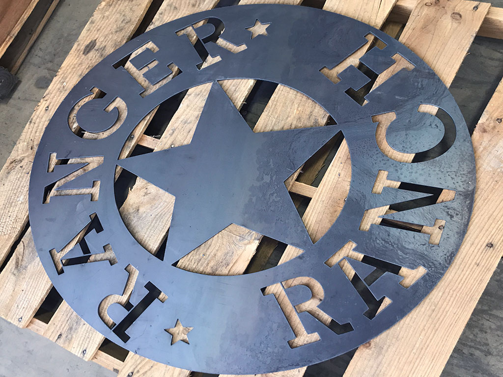 數(shù)控等離子切割金屬標(biāo)牌