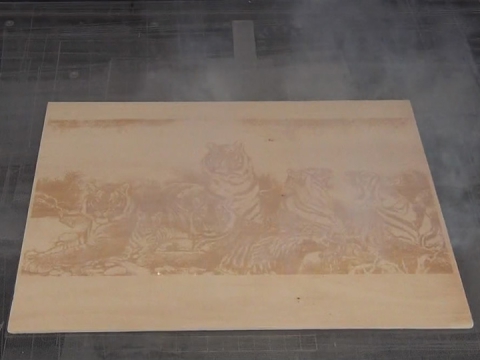 工業(yè)級(jí) CO2 木版印刷激光打標(biāo)機(jī) 工業(yè)級(jí) CO2 木版印刷激光打標(biāo)機(jī)