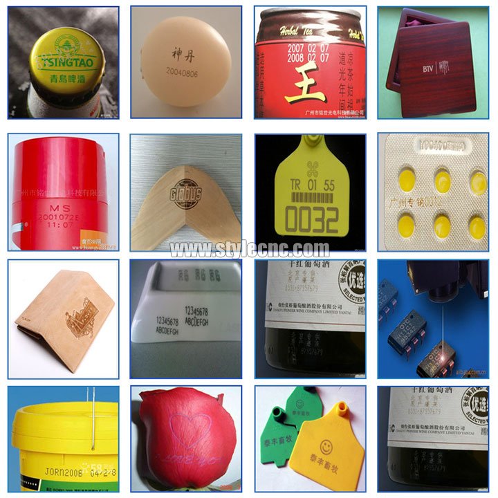 co2激光打標(biāo)機樣品
