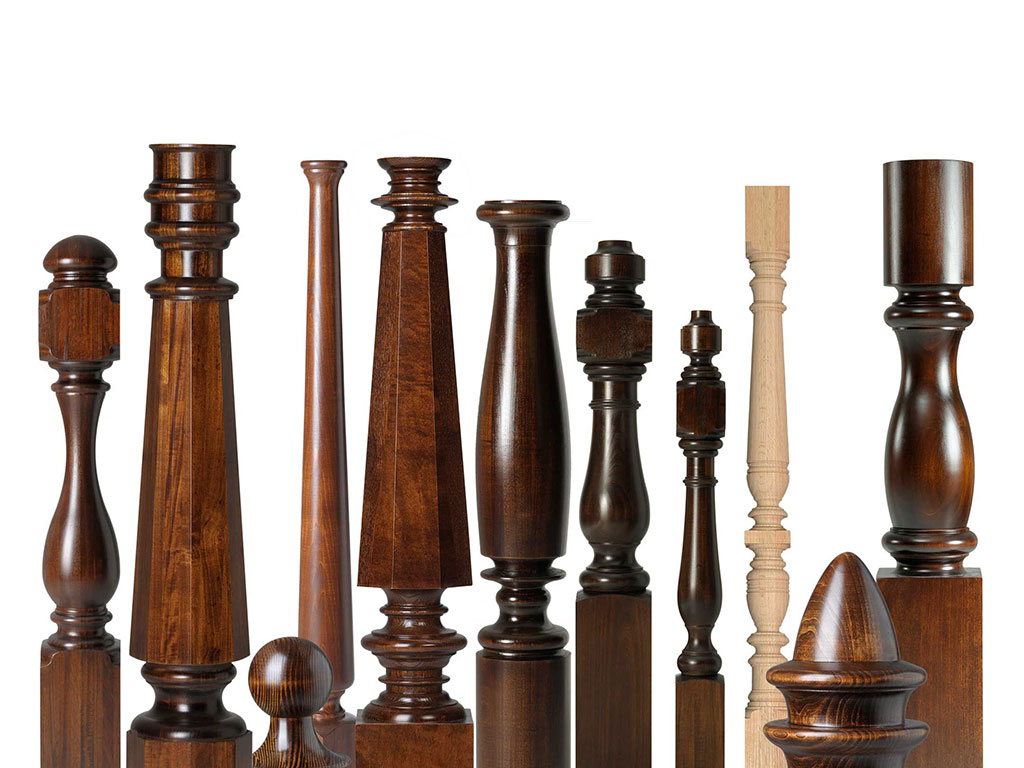 數(shù)控木工車床車削木扶手