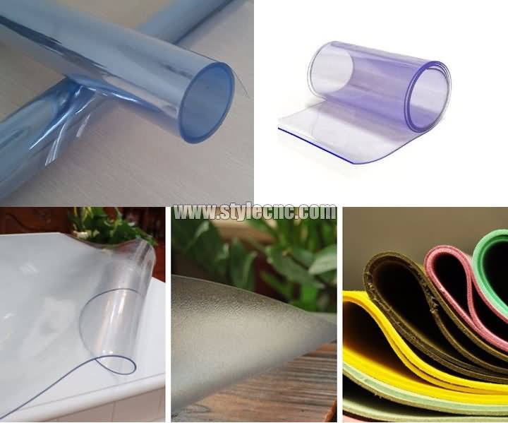 平板數(shù)字振動刀切割機，用于 PVC 塑料切割項目