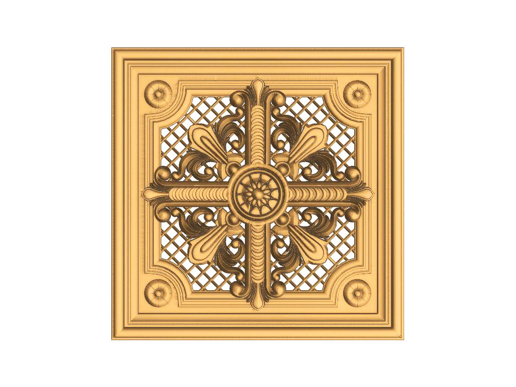 免費(fèi)3D裝飾木 STL 數(shù)控雕刻機(jī)文件