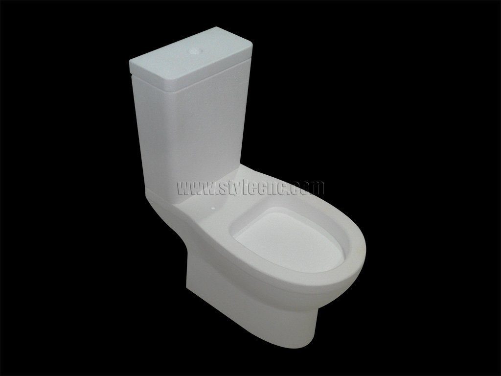 五軸數(shù)控加工3D馬桶原型的 EPS 實(shí)體模型