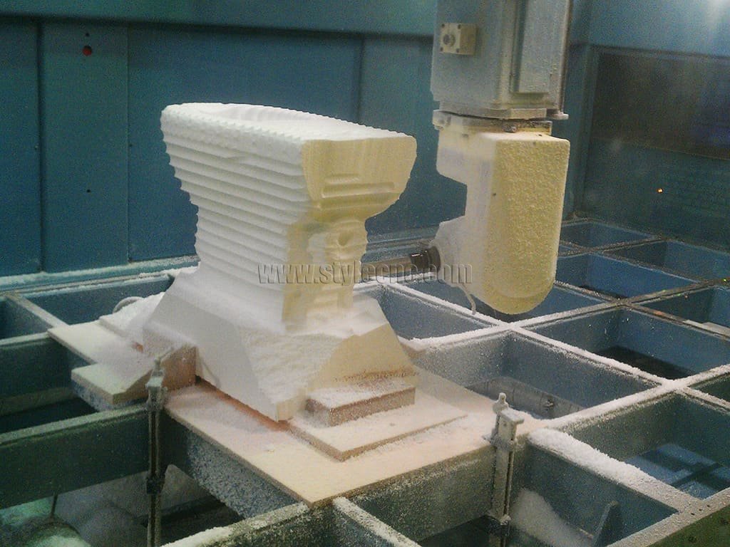 五軸數(shù)控加工3D廁所原型