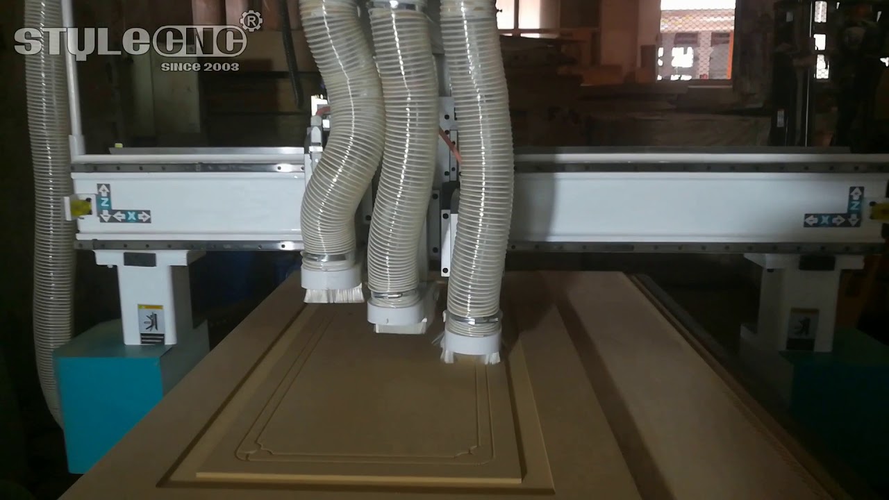 專業(yè)木門(mén)制造數(shù)控雕刻機(jī)，3主軸