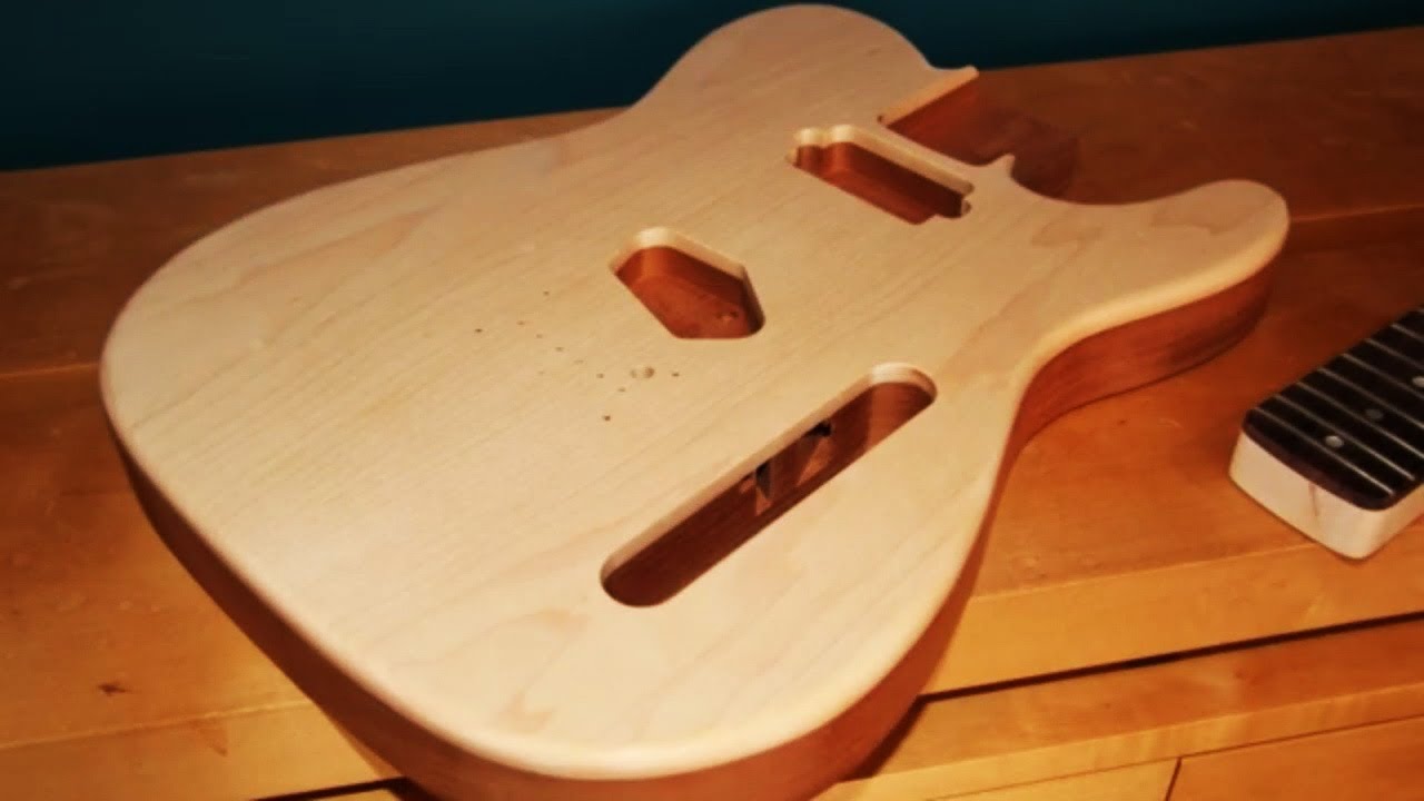 如何用木工數(shù)控雕刻機(jī)DIY吉他琴身？