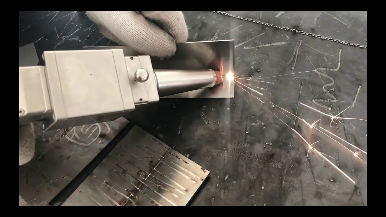 如何使用手持式激光焊接機？